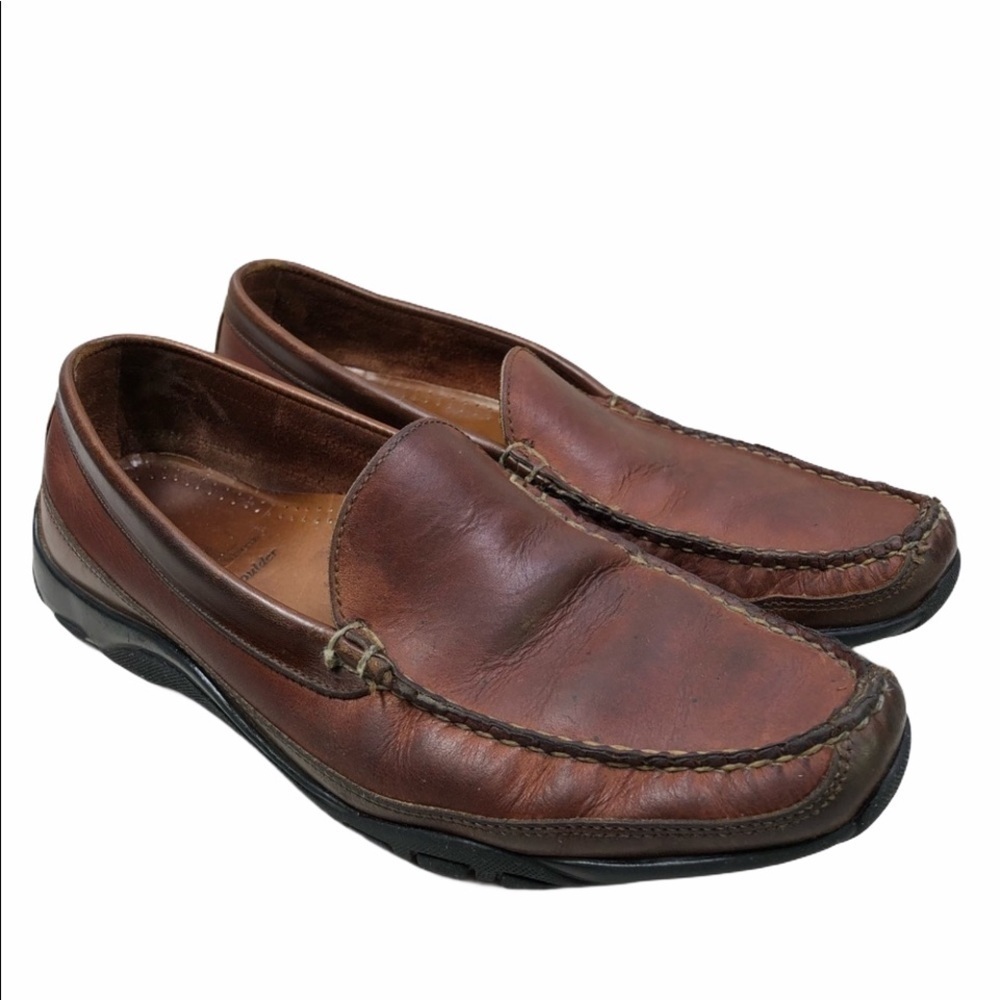 Allen Edmonds Boulder Venetian Loafers Moc Shoes